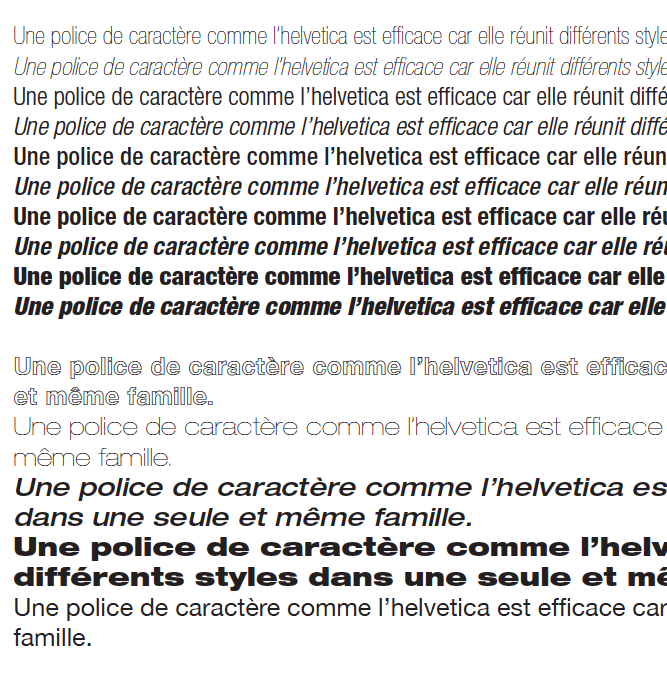 Style de caractères